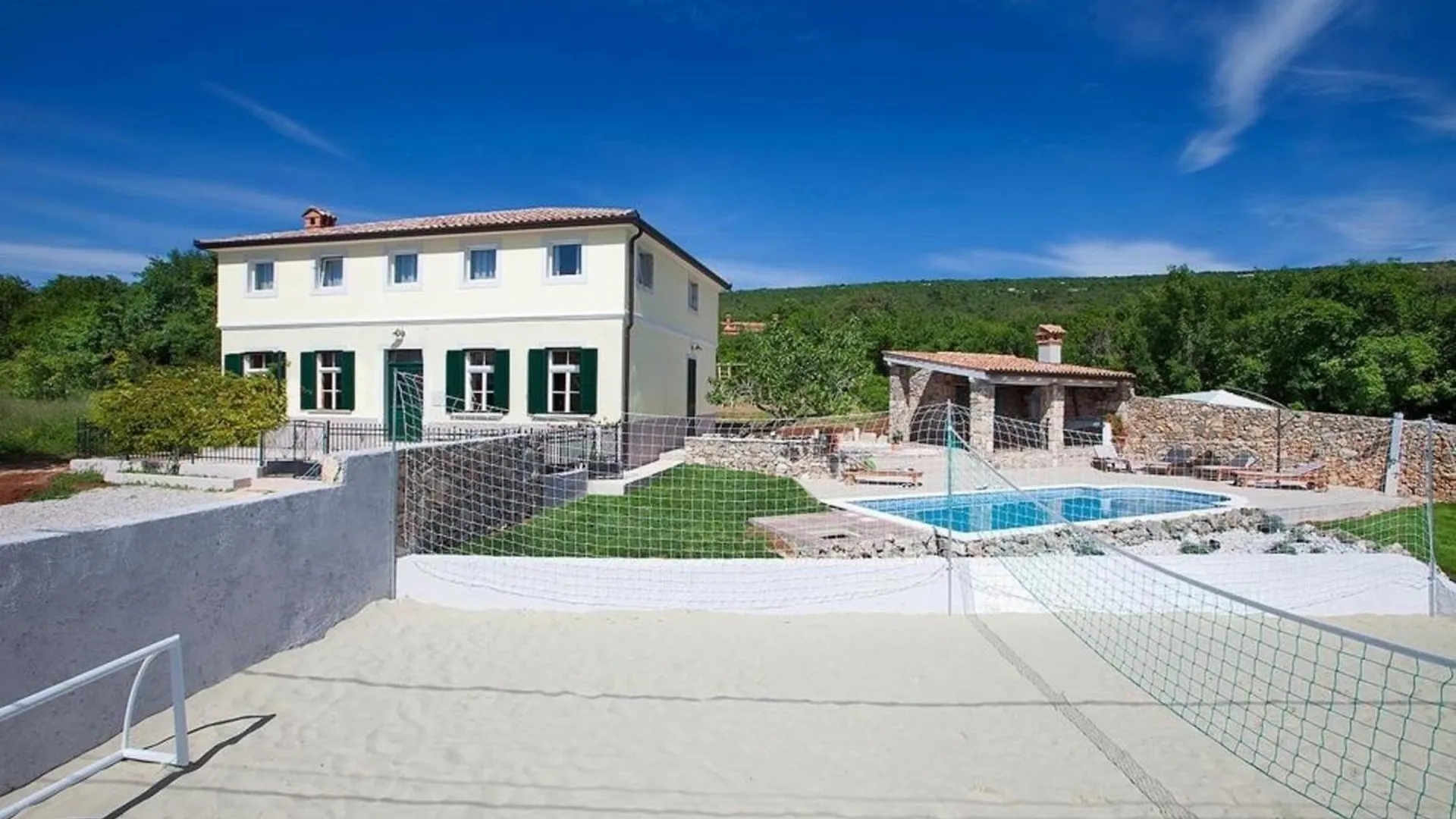 Ferienhaus Mit Privatpool Fuer 9 Personen Ca 200 Qm In Stanisovi, Istrien Bucht Von Rasa Koromačno 0*,  Κροατία